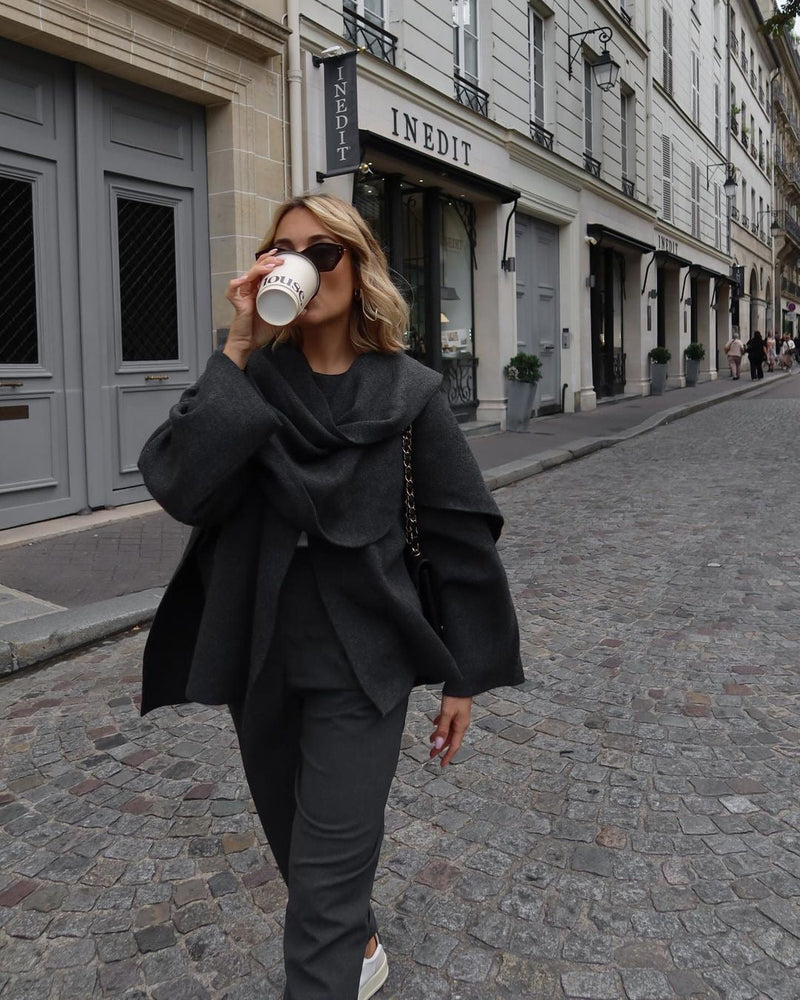 MACE Luxe Scarf Coat