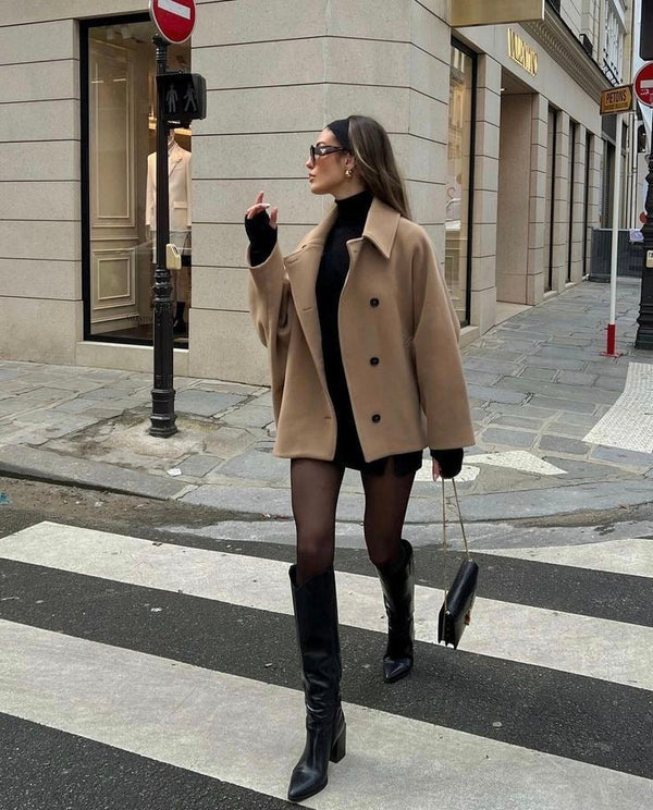 LOVIE - Oversized Wool Coat