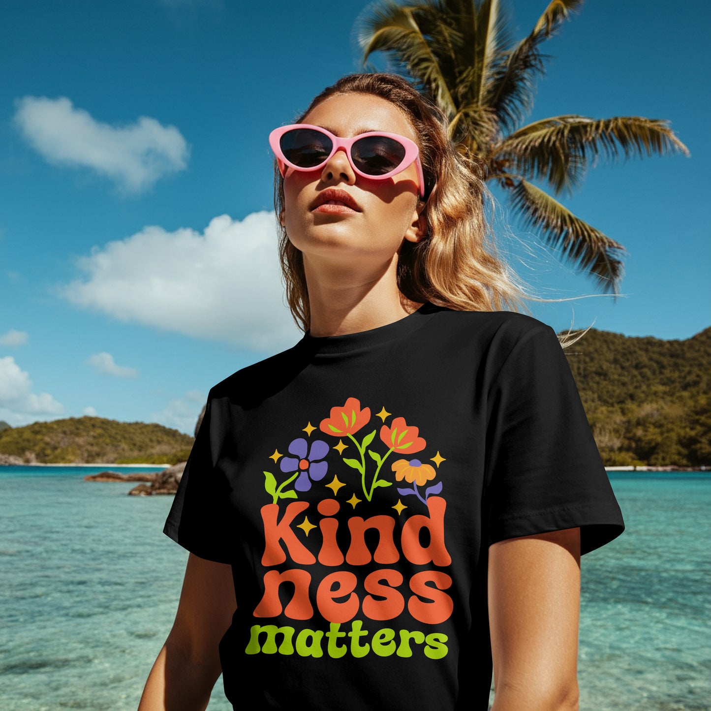Women's Kindness Oversized Tee