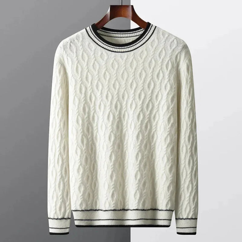 Kylie Cable-Knit Cashmere Sweater