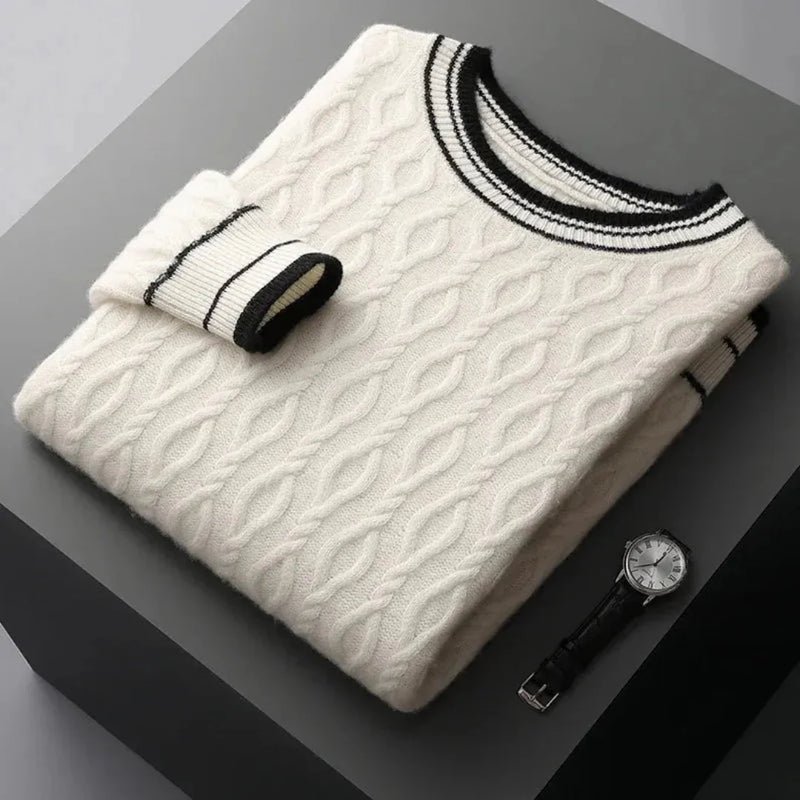 Kylie Cable-Knit Cashmere Sweater