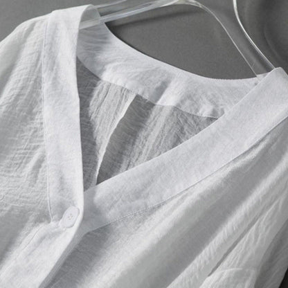 ELLANA LINEN BLOUSE