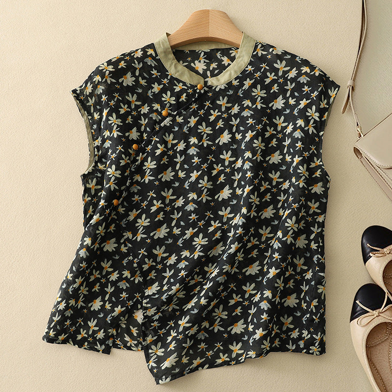 ALIYAH LINEN TOP