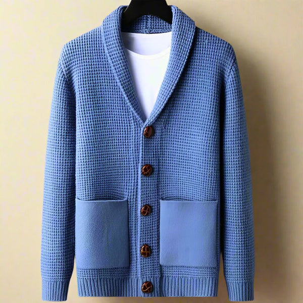 Matthew Classic Knit Shawl Cardigan