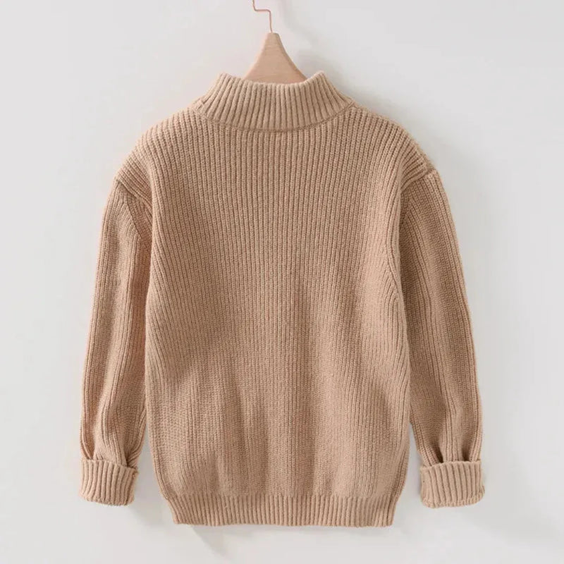Max Knitted Zip Cardigan