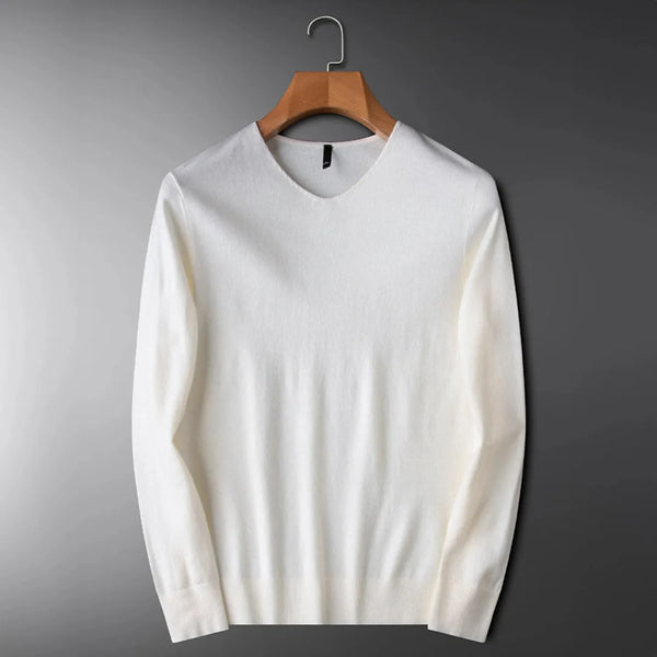 Myles Cashmere V-Neck Sweater