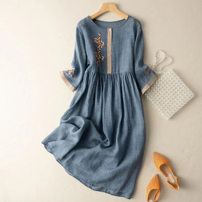 SOFIANA LINEN DRESS