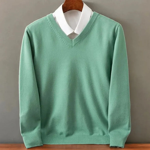 Orlando Cashmere V-Neck Sweater
