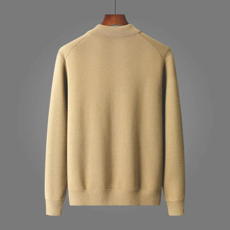 Riley Button-Up Wool Cardigan