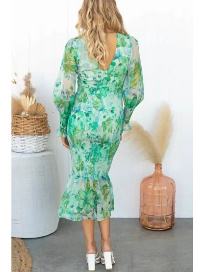 SALANA BOHO BLUMENKLEID
