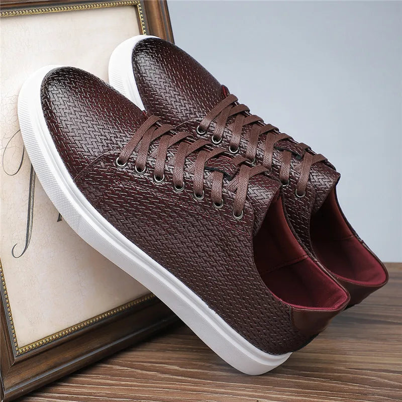 ROCCIA LEATHER SNEAKERS
