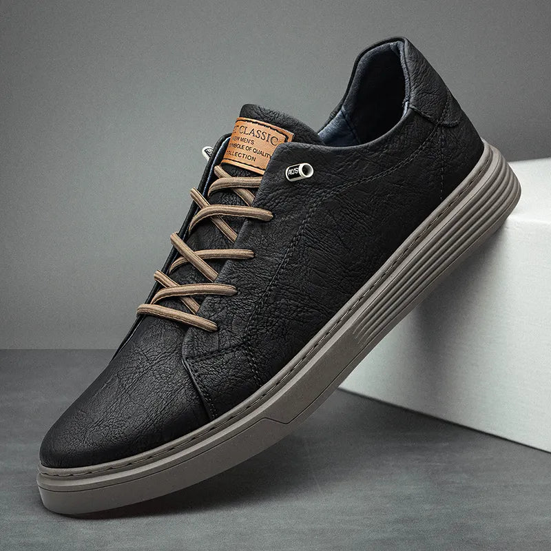 ARTHUR LEATHER TRAINERS