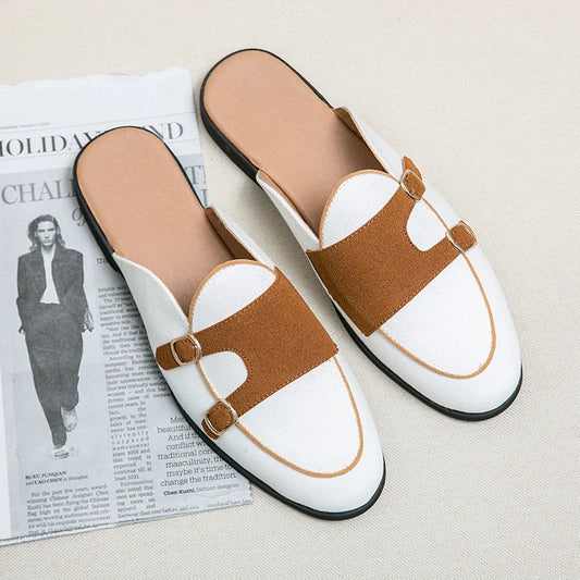Ducarino Genuine Leather Mules