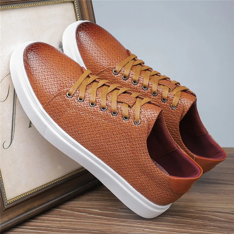 ROCCIA LEATHER SNEAKERS
