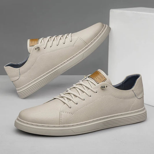 ARTHUR LEATHER TRAINERS