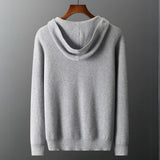 Silas Zip Cashmere Cardigan