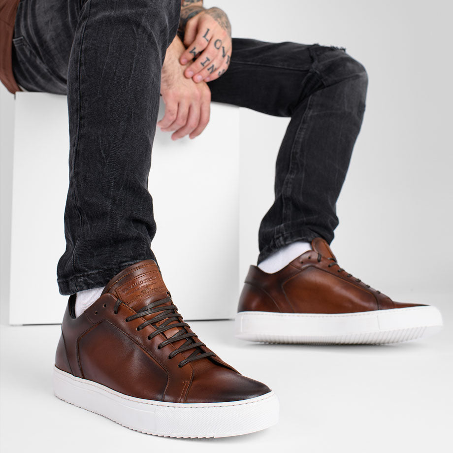 DIMAROA COCOA-BROWN SNEAKERS
