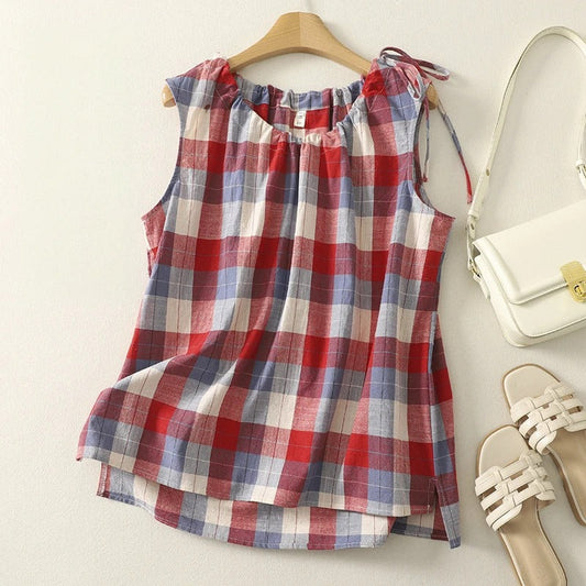LIANA LINEN TOP