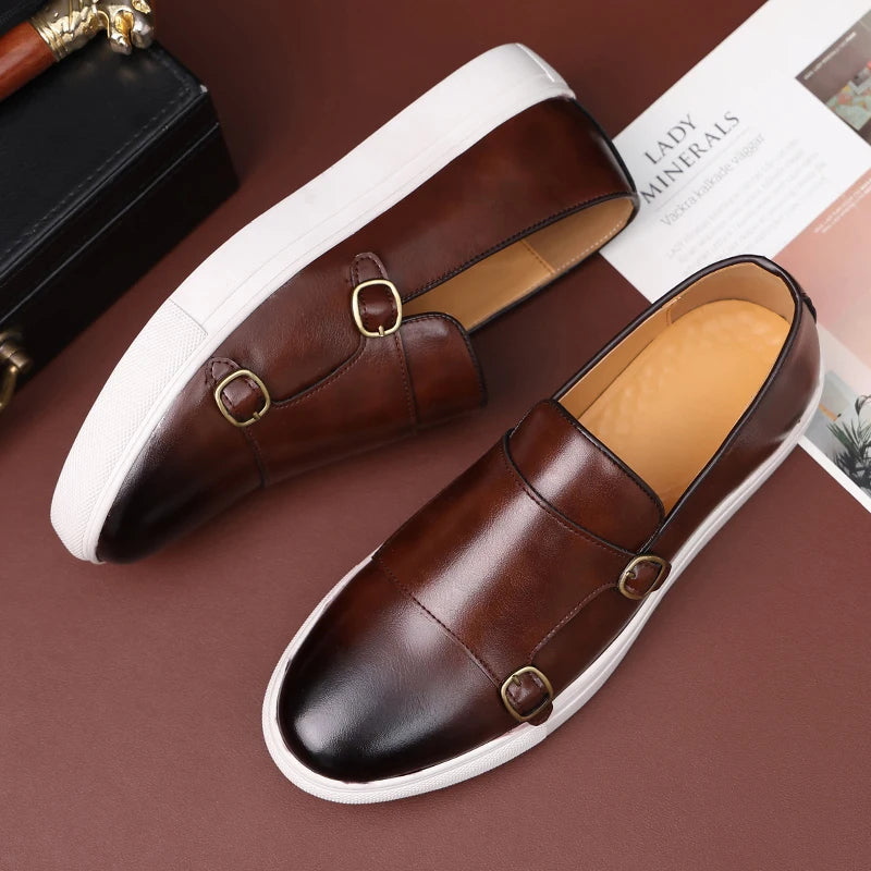 ALBERTINI LEATHER SHOES