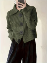 MATINA Casual Sweater Jacket
