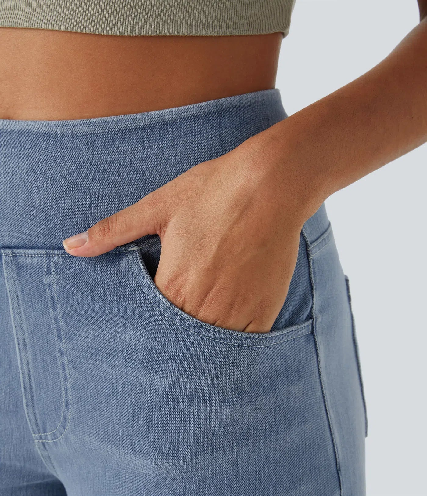 ALIMAA HIGH WAIST JEANS