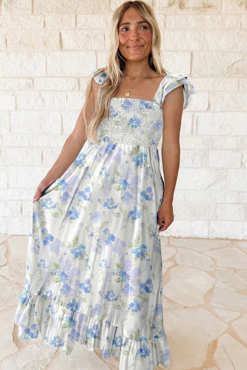 NATALIA BLOOM MIDI DRESS