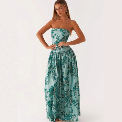 ALESSIA STRAPLESS MAXI DRESS